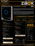 Zotac ZBOX-ID81-U barebone