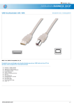 ASSMANN Electronic 1.0m USB 2.0 A/B
