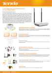 Tenda W309R router