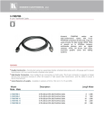 Kramer Electronics C-FM6/FM6-15 firewire cable