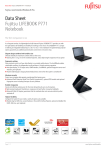 Fujitsu LIFEBOOK P771