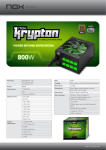 NOX Krypton 800W