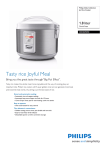 Philips Daily Collection Jar Rice Cooker HD3029/03