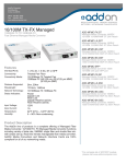 Add-On Computer Peripherals (ACP) ADD-MFMC-BX-DSC network media converter