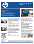 HP TouchSmart IQ770