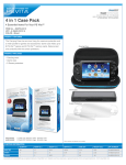 dreamGEAR 4 in 1 Case Pack for PS VITA