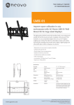 AG Neovo LMK-01 flat panel wall mount