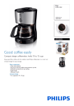 Philips Viva Coffee maker HD7458/00