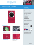 Frigidaire FAQG7072LA tumble dryer