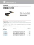 Kramer Electronics Component Cable 4.6m