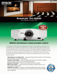 Epson PowerLite Pro G5550