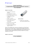 Finisar FTLF1328P2BNV network transceiver module