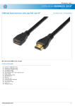 ASSMANN Electronic 3m HDMI AM/AF