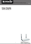 Tenda W300D ADSL2+ Wi-Fi Ethernet LAN White router