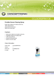 Conceptronic Portable Screen Cleaning Spray