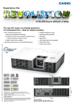 Casio XJ-H1700 data projector