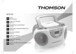 Thomson Boombox RCD150