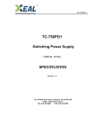 iStarUSA TC-750PD1 power supply unit