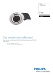 Philips 1-cup podholder CRP465