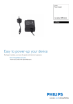 Philips Power adaptor for micro system CRP264