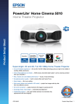 Epson PowerLite Home Cinema 5010