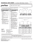 Peerless MDJ701 flat panel ceiling mount