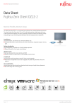 Fujitsu Zero Client DZ 22-2