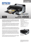 Epson Stylus Pro 4900 Designer Edition