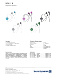 Beyerdynamic DTX 11 iE