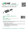 InLine 76636A card reader