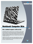 Manhattan Notebook Computer Skin