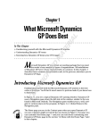 Wiley Microsoft Dynamics GP For Dummies
