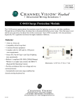 Channel Vision C-0410 surge protector