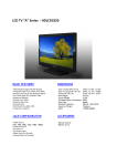 Sansui HDLCD3250 LCD TV