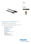Philips HDMI cable SWV2472W