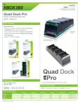 dreamGEAR Quad Dock Pro