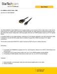 StarTech.com 3m HDMI® to DVI-D Cable - M/M