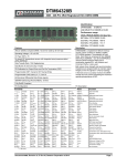Dataram DTM64328B memory module