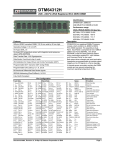 Dataram DTM64312H memory module