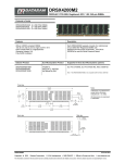 Dataram DRSX4200M2/16GB memory module