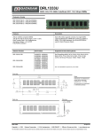 Dataram DRL1333U/4GB memory module