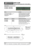 Dataram DRH1333R/4GB memory module