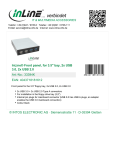 InLine 33394K drive bay panel