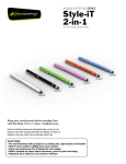 Bracketron ORG-305-BX stylus pen