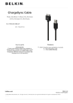 Belkin ChargeSync Cable