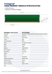 Integral 2GB DDR3-1333 DIMM