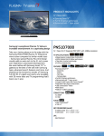 Samsung PN51D7000/BDD5500/BG plasma panel