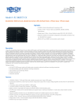 Tripp Lite SmartOnline 3-Phase In/1-Phase Out 200-240V 10kVA 7kW On-Line, Double-Conversion UPS, Extended Run, SNMP, Webcard pre-installed, 6U Rack/Tower, USB, DB9 Serial