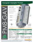 Panamax PM8-GAV surge protector