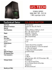 MS-Tech CA-0300 RAPTOR computer case